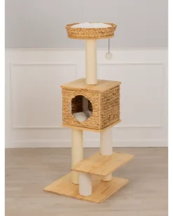 DanPet Kradsetræ med hule 1,19 meter| Kradsetræer