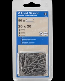 Arvid Nilsson Krampe 20 x 20 mm 50-pak| Søm Og Kramper