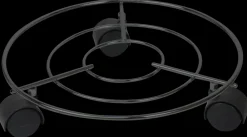 Krukkevogn metal sort Ø30 cm| Øvrige Artikler