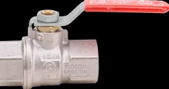 Kuglehane 1/2" M/M med L-greb| Haner Og Ventiler