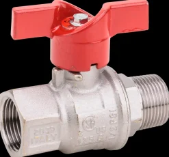 Kuglehane 3/4" M/N med T-greb| Haner Og Ventiler