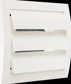 EUROPLAST Lamelventil kvadratisk - passer til Ø100 mm| Ventilation Og Varmeflytning