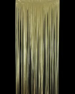 Lametta gardin guld| Festartikler|Nytårspynt