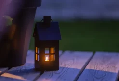 SJÖBO Lanterne til fyrfadslys - 18,5 cm| Dekoration|Øvrigt Havetilbehør