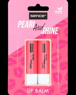 Læbepomade 2-pak - pearl shine| Kosmetik Og Personlig Pleje