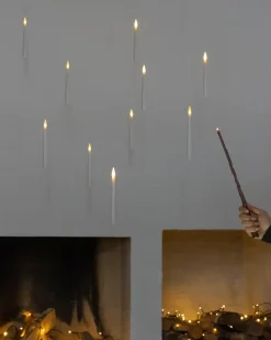BRIGHT DESIGN LED stearinlys med tryllestav| Halloween