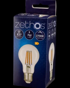 zethos LED-filament 7W E27 A60| Led-Pærer
