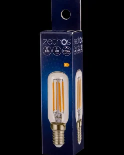 zethos LED-filament 4W E14 T25| Led-Pærer