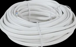 Ledning flad 2 x 0,75 mm² - hvid| Løse Ledninger