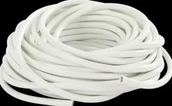 Ledning rund 2 x 0,75 mm² - hvid| Løse Ledninger