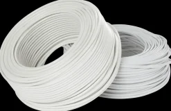 Ledning rund 3G0,75 mm² - hvid| Løse Ledninger