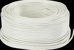 Ledning rund 3G0,75 mm² - hvid| Løse Ledninger