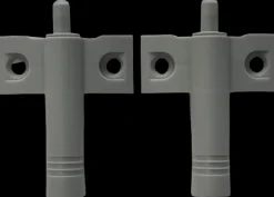 DXstrong Lågedæmper 2 stk. - grå| Dør- Og Vinduesgreb