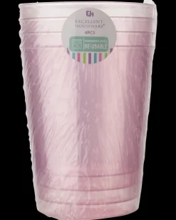 Ølglas 50 cl genanvendelig 4-pak| Drikkeglas Og Vinglas