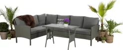 LIMASSOL Havemøbelsæt - Grå| Havemøbelsæt