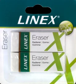 LINEX Viskelæder 2-pak| Kontorartikler
