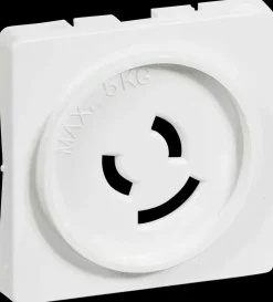 Lauritz Knudsen LK Dæksel lampestik 45 x 45 mm - hvid| Lampestik Og -Udtag|Dæksler Og Afdækning