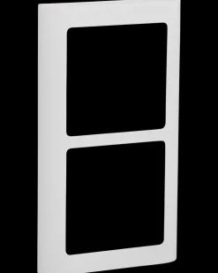 LK FUGA Design ramme SOFT 63 2 x 1 modul - hvid| Rammer