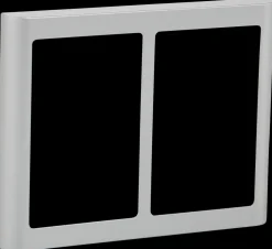 LK FUGA Design ramme SOFT 63 2x1½ modul - stål| Rammer