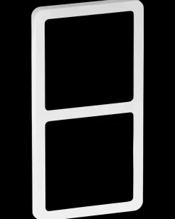 LK FUGA Designramme Slim 2 x 1 model - hvid| Rammer