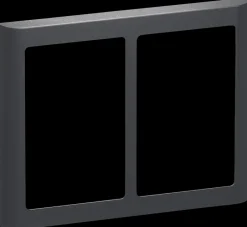 LK FUGA Designramme SOFT 2 x 1½ modul - koksgrå| Rammer