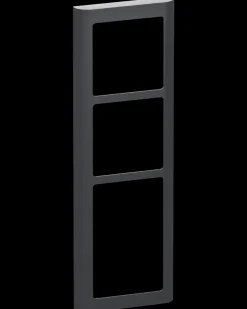 LK FUGA Designramme SOFT 3½ modul - koksgrå| Rammer