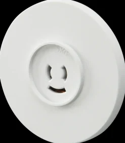 LK FUGA Lampestikkontakt Ø80 mm - hvid| Lampestik Og -Udtag