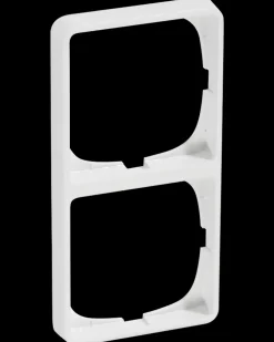 LK FUGA Ramme BASELINE 50 2 x 1 modul - hvid| Rammer