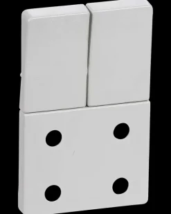 LK FUGA Tangent stikkontakt 1½ dobbelt - lysegrå| Tangenter