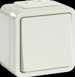 LK OPUS 73 Afbryder med korrespondance IP44| Stænktæt Og Udendørs