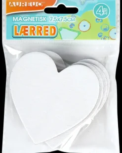 AUREUO Lærred magnetisk hjerte 4-pak| Malerlærreder