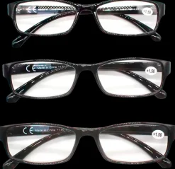 IMAGE Læsebrille 3-pak medium glas| Briller Og Forstørrelsesglas