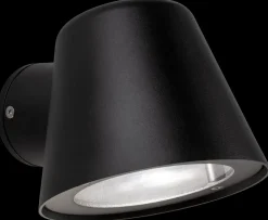 Lux Lamp Luxlamp Væglampe Ares GU10 - sort| Udendørs Væglamper