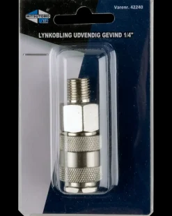 MITSUTOMO AIR Lynkobling udvendig gevind 1/4"| Koblinger, Forgreninger Og Nipler