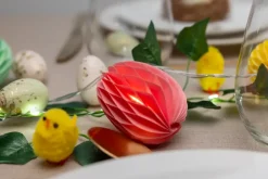 Lyskæde - Honeycomb æg| Festartikler