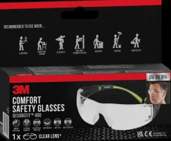 3M ™ Beskyttelsesbriller SecureFit™ 400 - Klar linse| Værnemidler