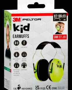 3M ™ PELTOR™ Høreværn Børn - Neongrøn| Værnemidler