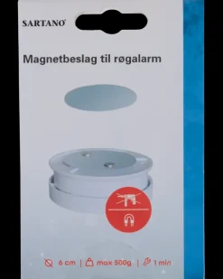 Sartano Magnetbeslag til røgalarm| Røgalarmer, Gasalarmer Mm.