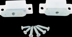 Magnetlås med skruer 2 stk.| Dør- Og Vinduesgreb