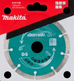 Makita diamantskæreskive Ø125 mm| Skære- Og Slibeskiver