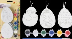 Malersæt påskeæg 6 dele| Øvrige Hobbyartikler