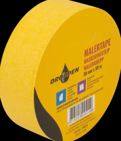 Droppen Malertape 50 m - 38 mm| Tape
