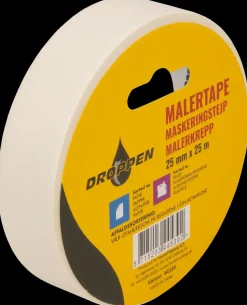 Droppen Malertape 25 mm x 25 m| Tape