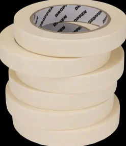 Droppen Malertape 6 x 50 meter - 19 mm| Tape