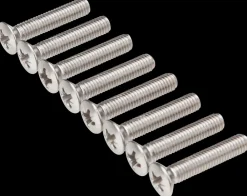 Arvid Nilsson Maskinskrue A4 LH M5 x 25 mm 8-pak| Maskinskruer, Bolte Og Møtrikker