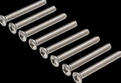 Arvid Nilsson Maskinskrue A4 LH M5 x 40 mm 8-pak| Maskinskruer, Bolte Og Møtrikker