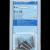 Arvid Nilsson Maskinskrue A4 PH M6 x 25 mm 6-pak| Maskinskruer, Bolte Og Møtrikker