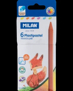 MILAN Farvekridt 6 stk.| Øvrige Hobbyartikler