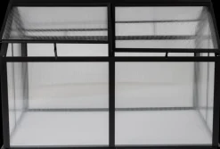 Minidrivhus 120 x 80 cm sort + polykarbonat| Minidrivhuse