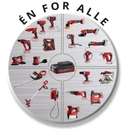 Mitsutomo - Batteri 18V Li-ion 2,0 Ah| Batterier Og Batteriopladere